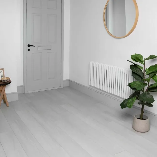 Mercurio Glacier White Luxury Click Vinyl Flooring 4mm