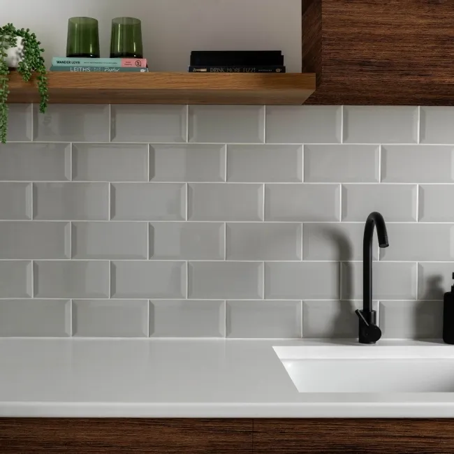 Metro Light Grey Wall Tiles