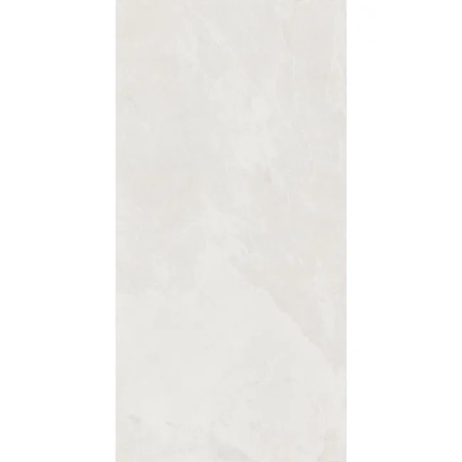 Mustang White Slate Effect Matt Porcelain Wall and Floor Tile