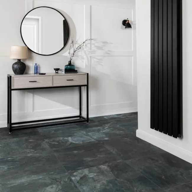 Slate Way Blue Matt Porcelain Floor Tile