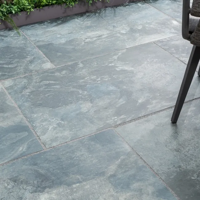 Slate Way Blue Matt Porcelain Outdoor Slab