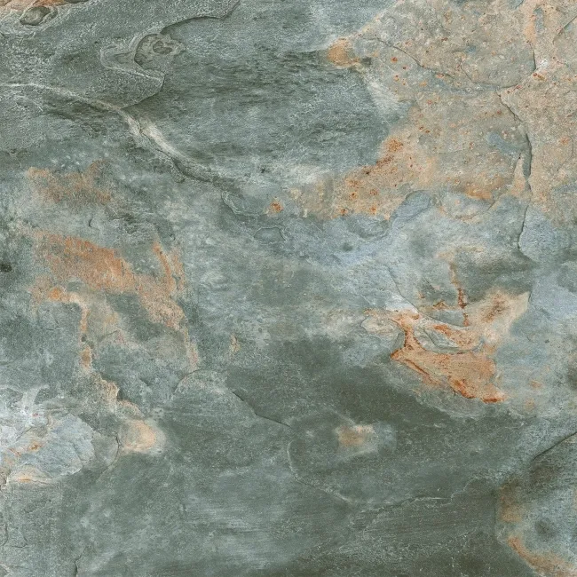 Slate Way Green Matt Porcelain Floor Tile