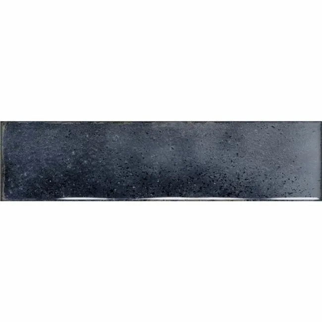 Style Denim Blue Brick Effect Gloss Ceramic Wall Tile