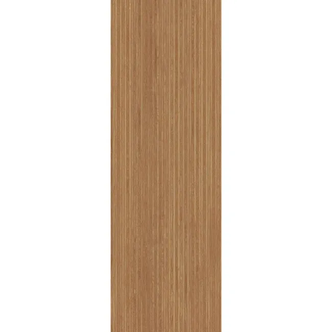 Roca Indiana Natural Fluted Wood Effect Matt Ceramic Tile