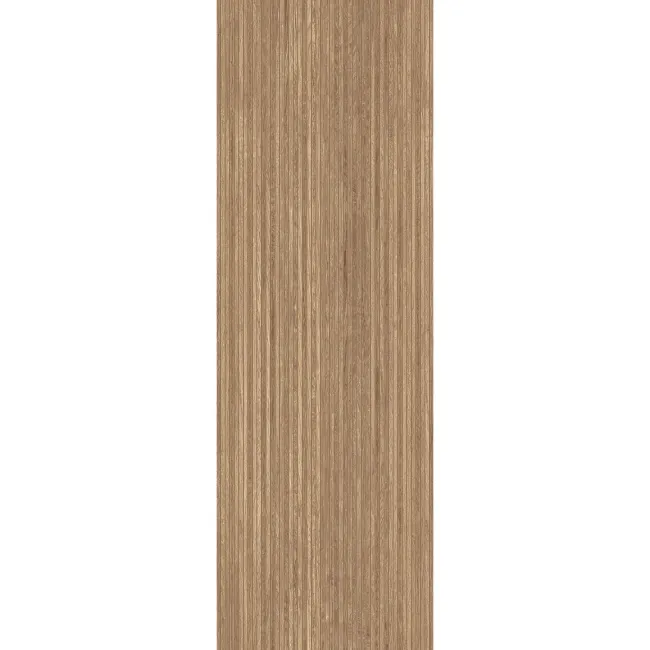 Roca Indiana Dark Oak Fluted Wood Effect Matt Ceramic Tile