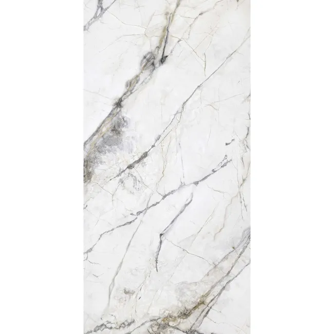 The Room White Italian Marble Matt Porcelain Wall and Floor Tiles