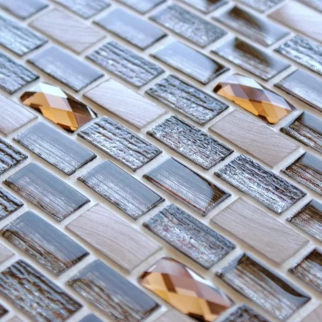 Grace Bronze Glass Mosaic 288x306