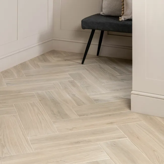 Timber Greige Wood Effect Matt Porcelain Floor Tile