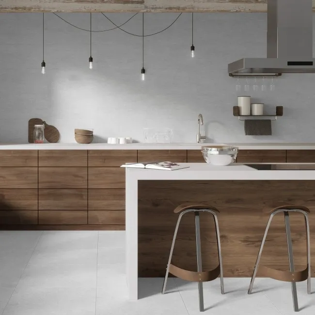 Towns Pearl Grey Matt Anti Slip Porcelain Wall and Floor Tile