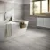 Boscostone Grey Rectified Matt Stone Effect Porcelain Wall and Floor Tile