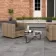 Portman Grey Stone Effect Matt Porcelain Outdoor Slab Tile