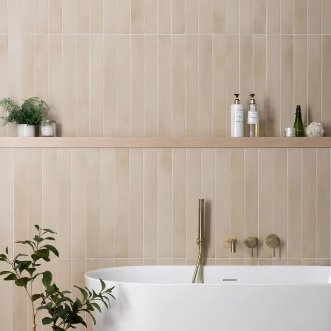 Stonella Beige Stone Effect Matt Porcelain Wall and Floor Tile