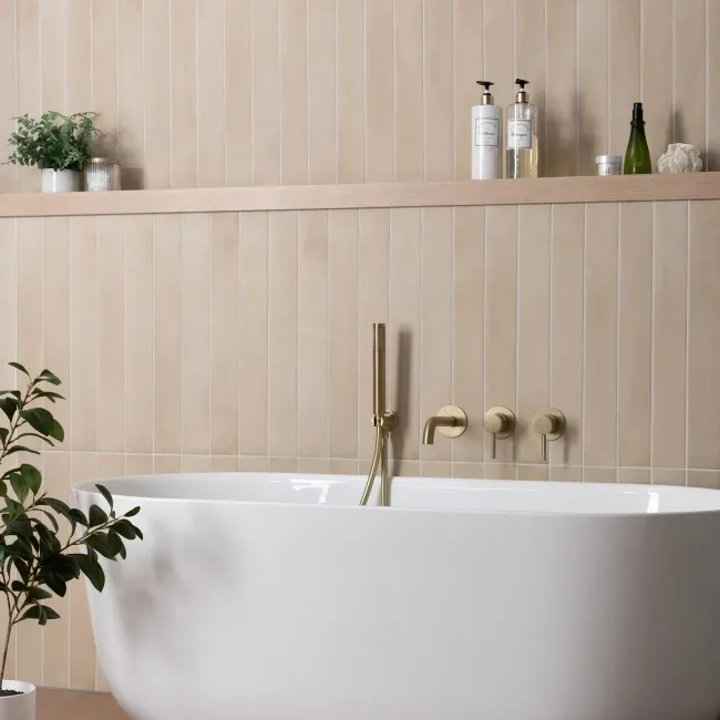 Stonella Beige Stone Effect Matt Porcelain Wall and Floor Tile