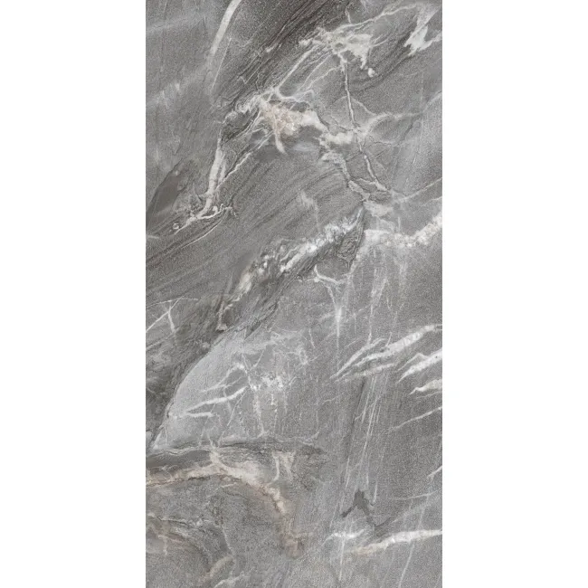 Aroma Grey Marble Effect Polished Porcelain Wall and Floor Tile