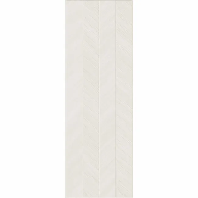 Bercy Chevron Decor Sand Concrete Effect Matt Ceramic Wall Tile