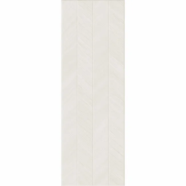 Bercy Chevron Decor Sand Concrete Effect Matt Ceramic Wall Tile