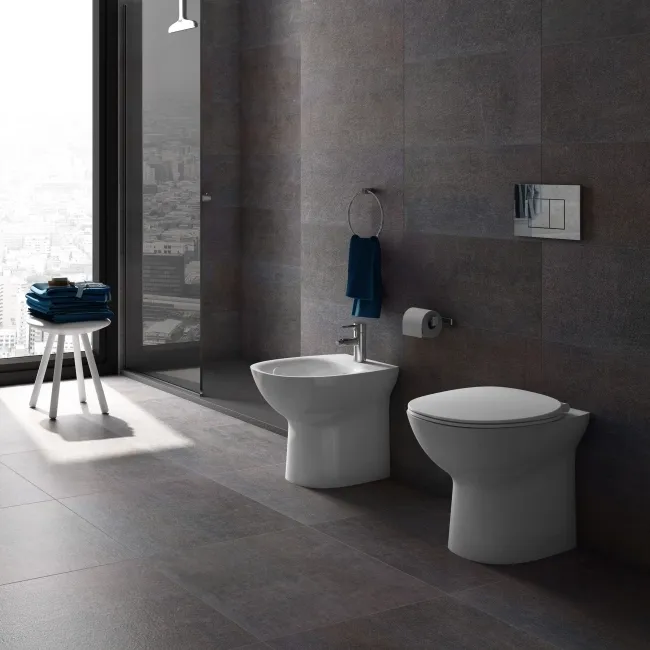 City Stone Anthracite Wall and Floor Tile