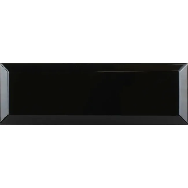 Ceramic Wall Black Metro Tiles