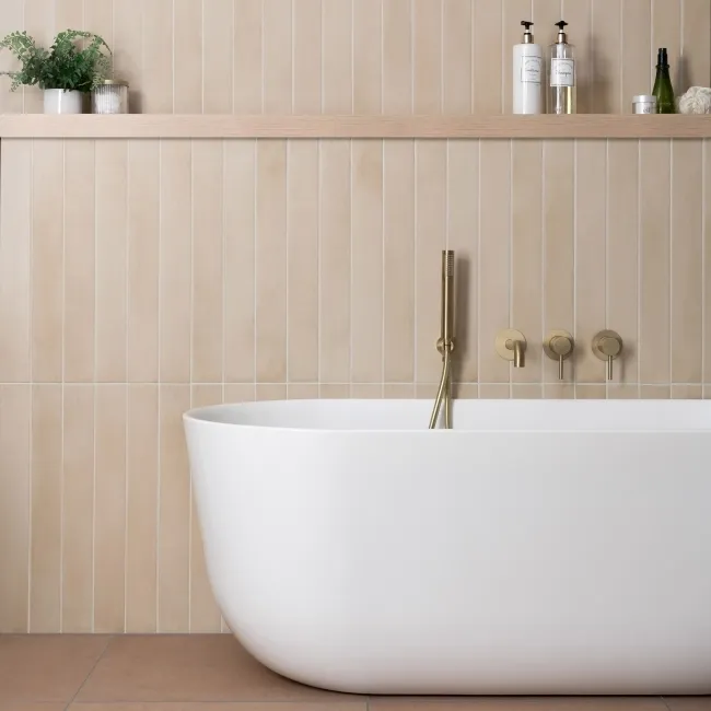 Stonella Beige Stone Effect Matt Porcelain Wall and Floor Tile