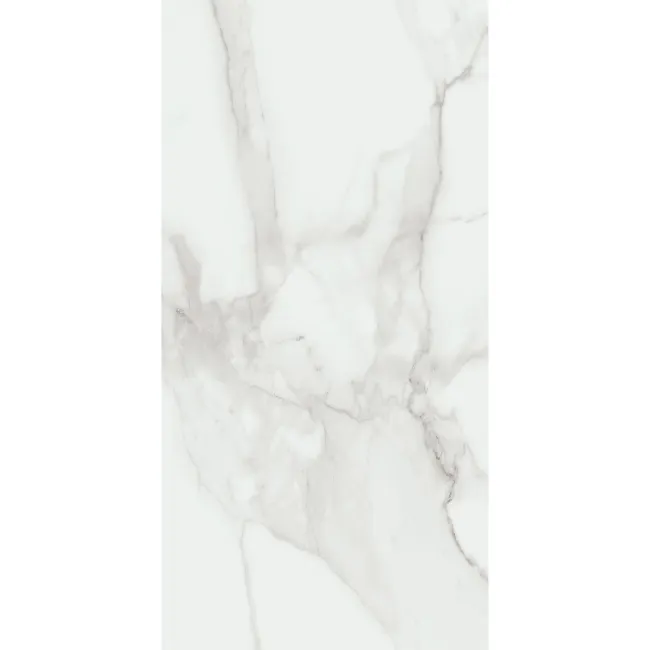Lumiere White Marble Effect Large Matt Vitrified Ceramic Tile