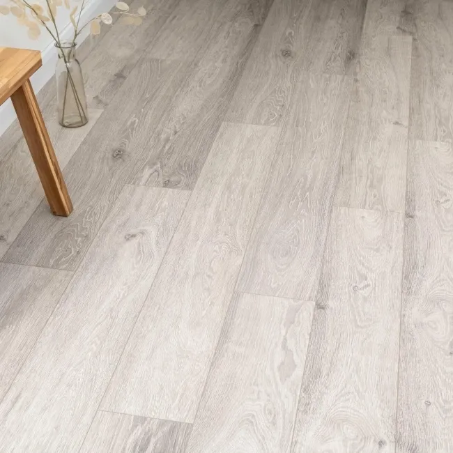 Willow Grey Oak Luxury Click Vinyl Flooring 5mm