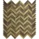 Chapel Herringbone Gold Mixed Mosaic