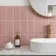 Metro Pink Wall Tile