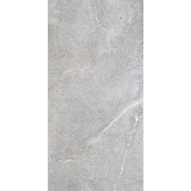 Lucca Grey Anti Slip Matt Stone Effect Porcelain Wall and Floor Tile