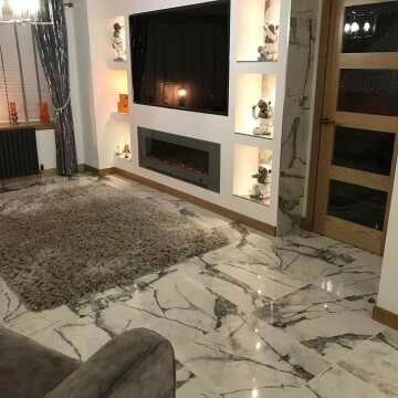 Invisible Marble Gloss Floor Tile