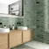 Luma Celadon Green Gloss Decor Ceramic Wall Tile