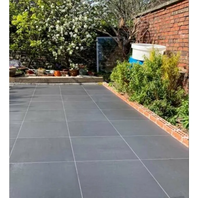 Lounge Black Matt Porcelain Floor Tile