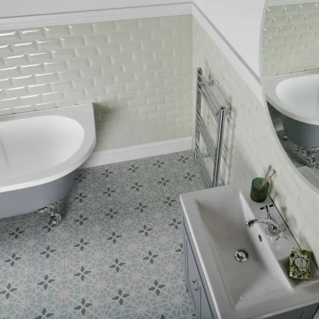 Adele Green Sea Floor Tile