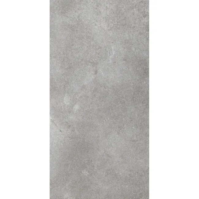 Concrete Effect Grey Tile Luxury Click Vinyl Flooring 5mm