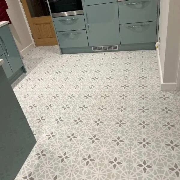 Adele Green Sea Floor Tile