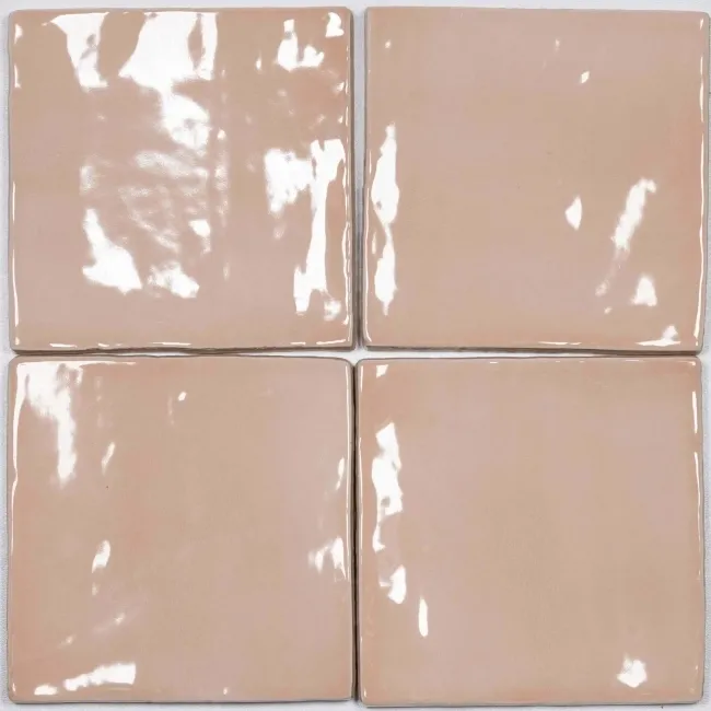 Manacor Blush Pink 100x100mm Wall Tile