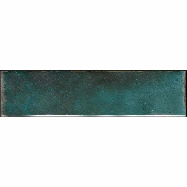 Style Emerald Green Brick Effect Gloss Ceramic Wall Tile