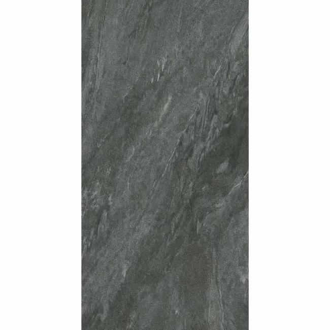 Teide Dark Grey Stone Effect Anti Slip Matt Porcelain Tile
