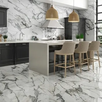 Invisible Marble Gloss Floor Tile