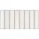 Alba White Kit Kat Effect Gloss Ceramic Wall Tile