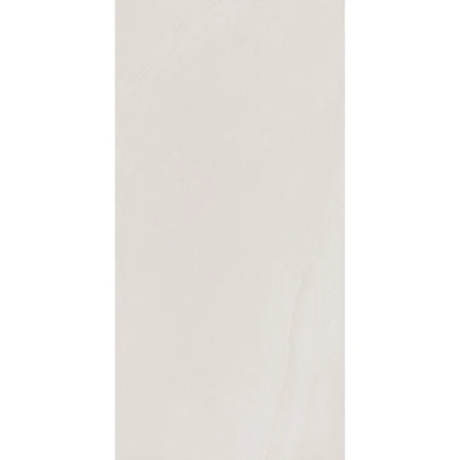 Khali White Stone Effect Matt Porcelain Wall and Floor Tile 