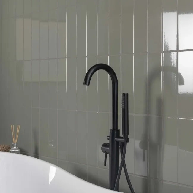 Linear Sage Gloss Wall Tiles