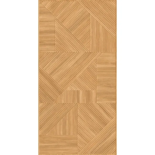 Nantes Natural 3D Wood Panel Effect Wall Tile