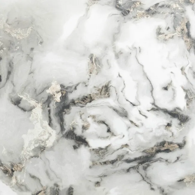 Sky Grey Marble Effect Polished Porcelain Floor Tile