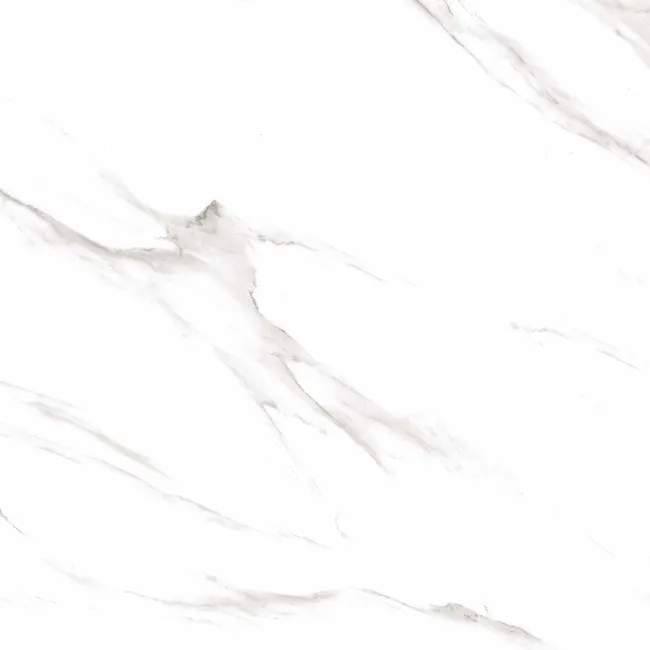 Statuario White Marble Effect Matt Floor Tile