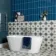 Metropolis Star Indigo Wall and Floor Tiles 