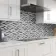 Mountain Atlas White Glass Mosaic 300x300