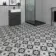 Rabat Black Pattern Matt Ceramic Floor Tile