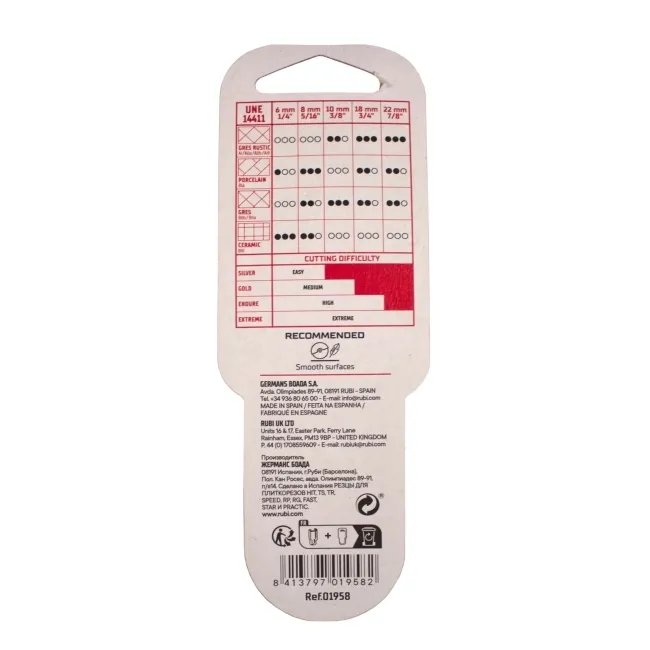 8mm Rubi Tile Scoring Wheel