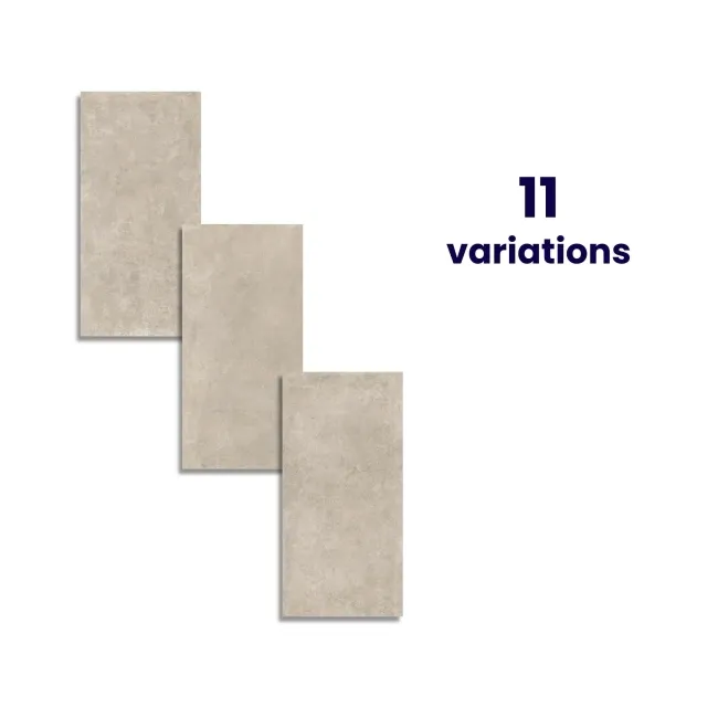 Crassana Beige Concrete Effect Large Anti Slip Porcelain Tile