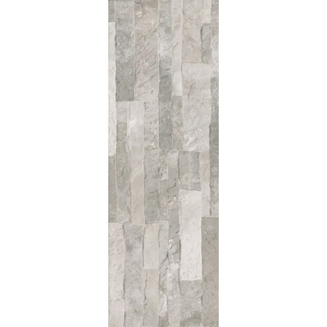 Kabil Light Grey Drywall Effect Ceramic Wall Cladding Tile